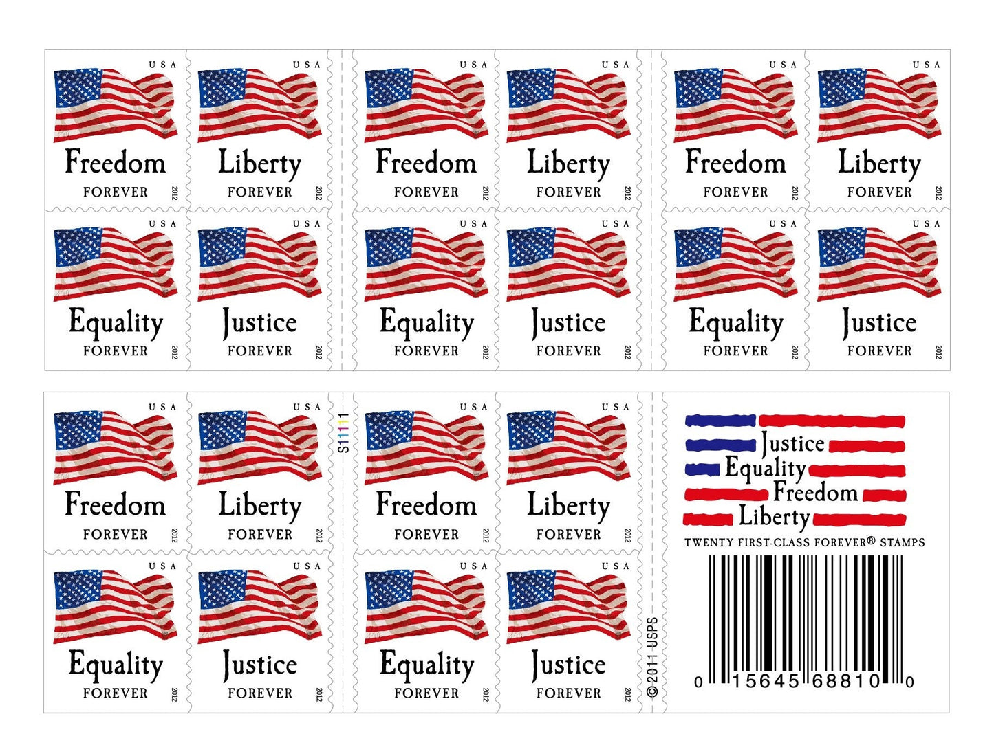 US Four Flags