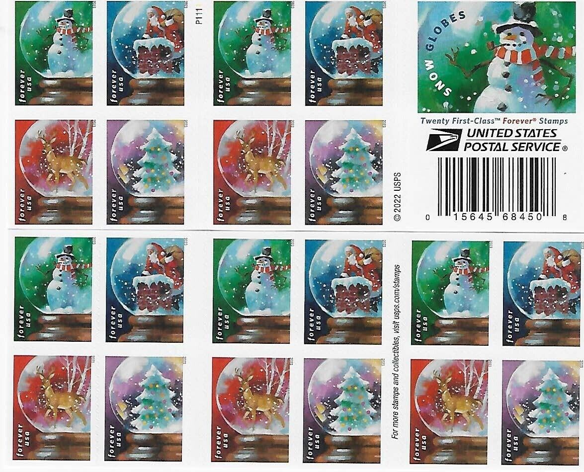 Snow Globes Stamps on Sale! STAMPS.DEALS