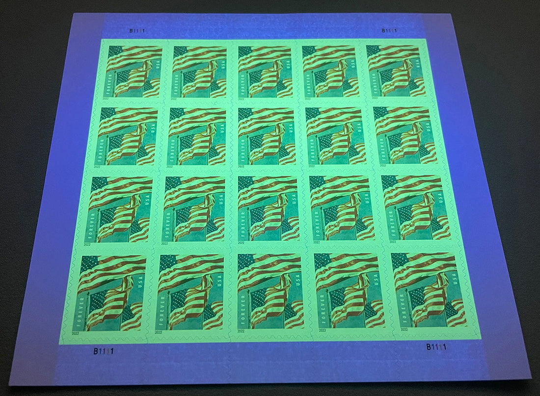 2022 US Flags Sheets / Rolls Forever Stamps STAMPS.DEALS