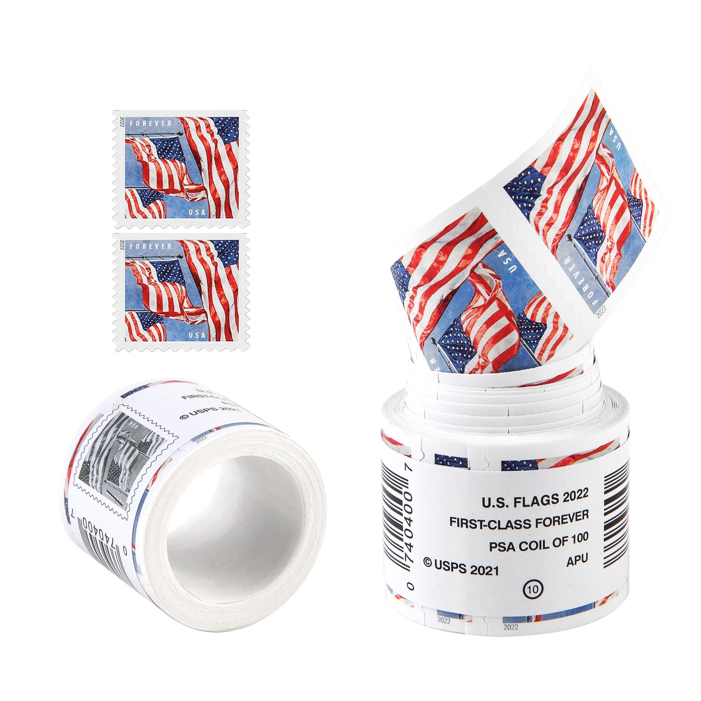 2022 US Flags Sheets / Rolls