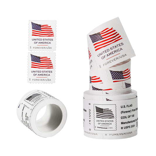 2025 US Flags Booklets / Rolls